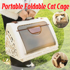 Handheld Cat Cage Foldable Airline Approved Portable Breathable Car Bag Pet Nest