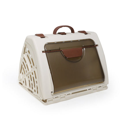 Handheld Cat Cage Foldable Airline Approved Portable Breathable Car Bag Pet Nest