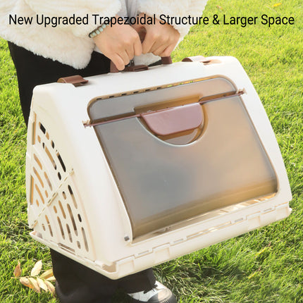 Handheld Cat Cage Foldable Airline Approved Portable Breathable Car Bag Pet Nest