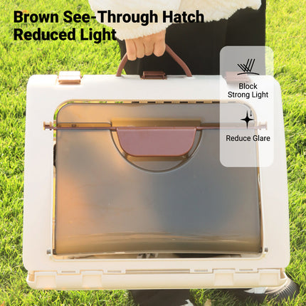 Handheld Cat Cage Foldable Airline Approved Portable Breathable Car Bag Pet Nest