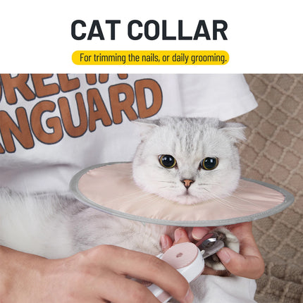 Pet Recovery Collar Cat Neck Cone Anti Licking Biting Protective Collar Healing