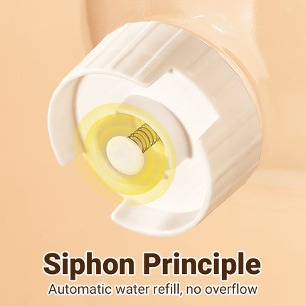 Cat and Small Dog Feeding and Water Station with 1500ml Water Dispenser