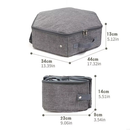 Foldable Portable Pet Litter Box Lightweight Collapsible for Travel Outdoor Use