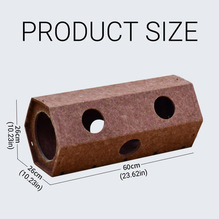 Felt Cat Bed Tunnel and Cat Toys for Playful Cats Comfortable Pet Furniture
