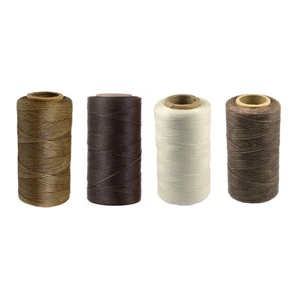 260m 150D Leather Sewing Waxed Thread Hand Stitching Craft Repair Cords 4Colours