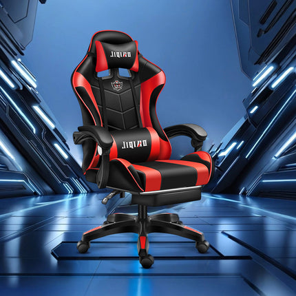 Gaming Chair Ergonomic High Back Chair with Lumbar Support Pillow and Headrest