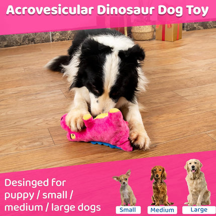 Dog Plush Squeaky Toy Interactive Boredom Relief Chew Resistant Pet Supplies