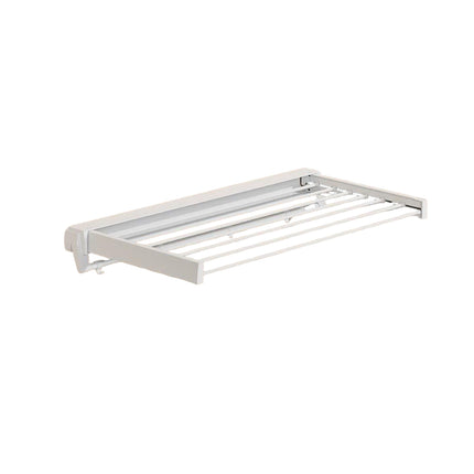 Invisible Foldable Laundry Clothes Rack No Drill for Home Balcony Space Saving