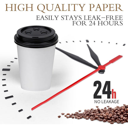 Disposable Coffee Cups Takeaway Paper Single Wall 16oz No Lids