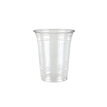 Disposable Plastic Cold Drink Cup with Lids for Takeaway Beverage Use
