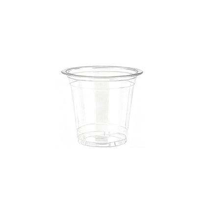 Disposable Plastic Cold Drink Cup with Lids for Takeaway Beverage Use