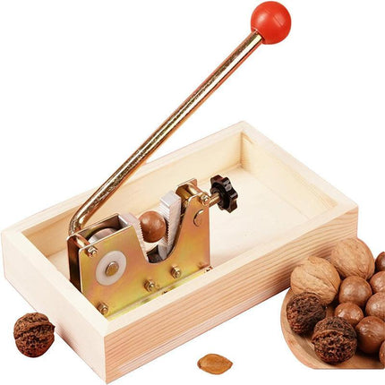 Macadamia Opener Peeling Machine Walnut Tool Nut Cracker Handle Multipurpose Au - Aimall