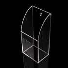 Tv Remote Control Holder Wall Mount Clear Acrylic Organizer Stand Box Storage