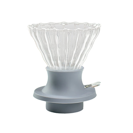 Glass Hand Brewed Coffee Filter Standard Clear Household Manual Brew Kitchen