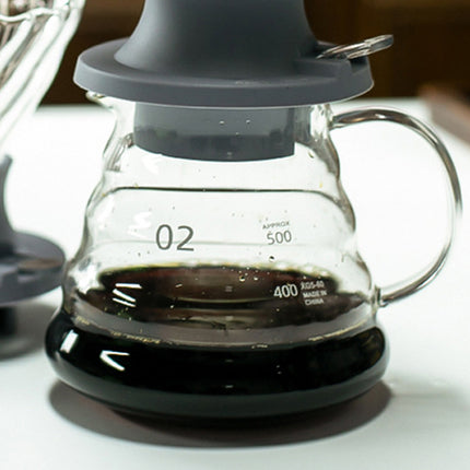 Glass Hand Brewed Coffee Filter Standard Clear Household Manual Brew Kitchen