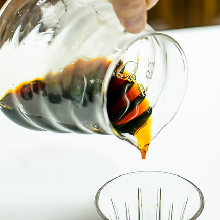 Glass Hand Brewed Coffee Filter Standard Clear Household Manual Brew Kitchen