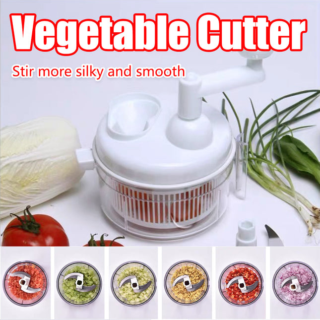 Multi Functional Vegetable Shredder Hand Cranked Cutter Manual Slicer Kitchen