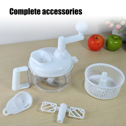 Multi Functional Vegetable Shredder Hand Cranked Cutter Manual Slicer Kitchen