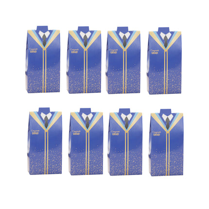 100pcs Graduation Cap Gift Boxes Paper Bachelor Party Favor Packaging Boxes