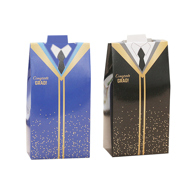 100pcs Graduation Cap Gift Boxes Paper Bachelor Party Favor Packaging Boxes