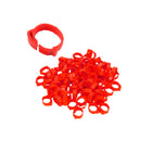 Chicken Duck Goose Leg Rings 100pcs Numbered Ankle Bands Bird ID Tags Farm Use