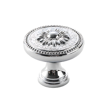 Drawer Cabinet Handle Silver 6Styles Single Hole Modern Minimalist Furniture