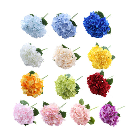 3pcs Hydrangea Bouquet Home Decoration Flower Artificial Simulation Floral