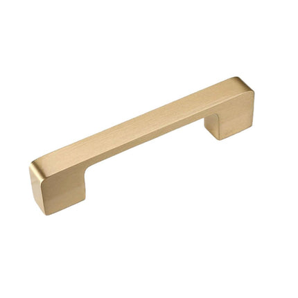 Modern Simple Handle Wardrobe Cabinet Drawer Pull All Copper Gold Door Handle
