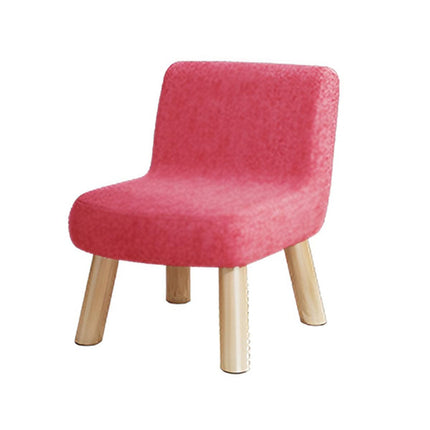 Fabric Ottoman Foot Stool Rest Pouffe Padded Footstool with Wood Storage Seat