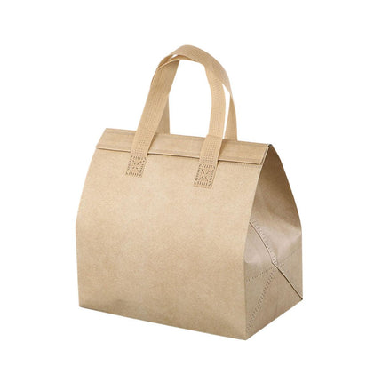 50pcs Thermal Insulation Packing Bag Non Woven Milk Tea Cake Food Storage Bag