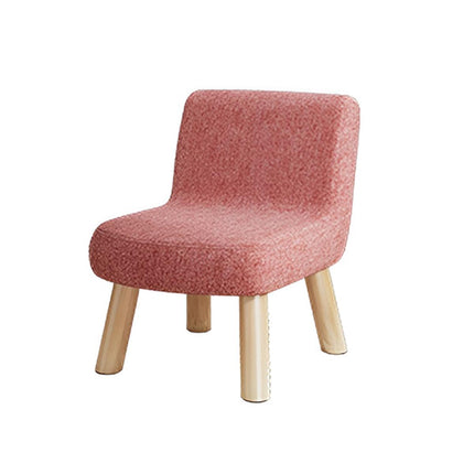 Fabric Ottoman Foot Stool Rest Pouffe Padded Footstool with Wood Storage Seat