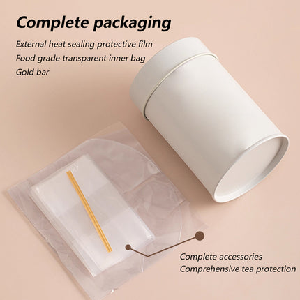 5PCS Tinplate Tea Storage Can Airtight Tin Tea Container for Coffee Tea Sugar
