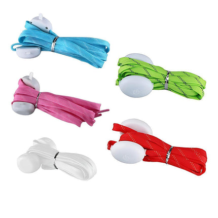 Shoe Laces Light Up Part Shoelaces Glow Multi 5 Colour LED Flash Street Dance