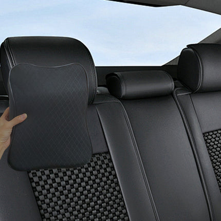 Memory Foam Vehicle Headrest Cushion for Neck and Lumbar Support Comfort