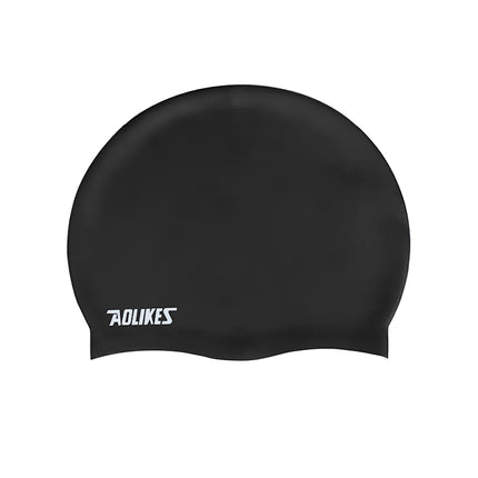 Aolikes Silicone Swimming Cap Waterproof Unisex Swim Hat for Men and Women