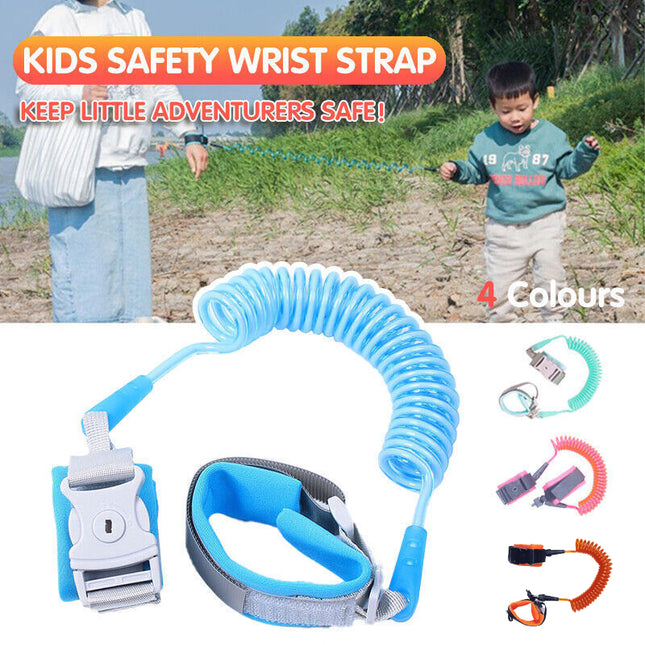 Adjustable Wrist Link Strap with Soft Cuff Anti-Loss Hand Band for Daily Walking Use