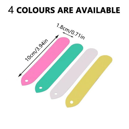 100PCS Plant Labels Flexible Pvc Plastic Garden Tag Nursey Seeding Marker Pen Bulk Sale