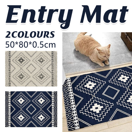 Anti Slip Entrance Mat Foyer Doormat Floor Mat Indoor Outdoor Door Mat Durable
