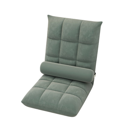 Artiss Floor Lounge Sofa Bed Chair with Lumbar Pillow Folding Adjustable Cushion
