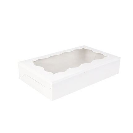 50PCS Kraft Cake Box Large Capacity Easy to Use 3 Colours Packaging