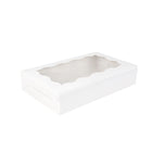 50PCS Kraft Cake Box Large Capacity Easy to Use 3 Colours Packaging