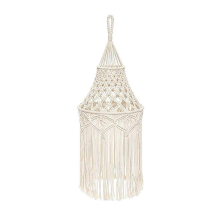 Bohemian Style Lampshade Long Fringe Hanging Pendant Light Cover for Home Decor