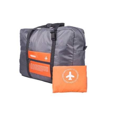 Nylon Waterproof Collapsible Travel Bag Large Suitcase Clothing Organizer