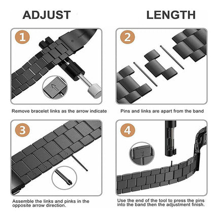 Adjustable Watch Band Bracelet Repair Tool 6 Replace Pins Link Pin Remover