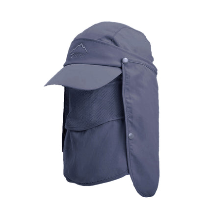 Unisex Face Neck Flap Hat Wide Brim Cap Hiking Fishing Sun Protection Outdoor