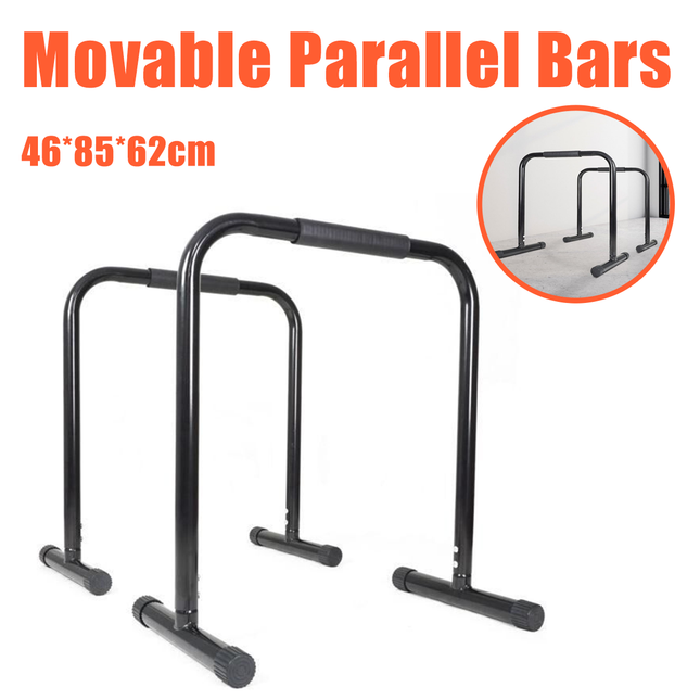 Training Parallel Bars Indoor Outdoor Fitness Equipment Movable Dip Station Home
