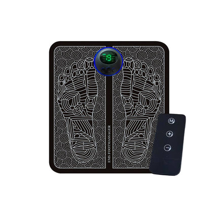 Electric Foot Massager Pad USB Rechargeable Home Foot Massage Device Pain Relief