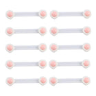 10X Child Safety Cabinet Locks – Baby Proof Drawer & Corner Protector - Aimall