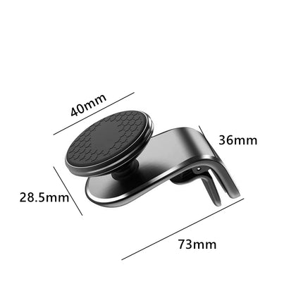 Universal Car Phone Holder Mini 360 Degree Rotating Air Vent Mount Clip Stand