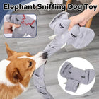 Dog Sniffing Toy Elephant Shaped Interactive Food Hiding Sound Toy for Dogs